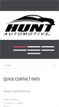 Mobile Screenshot of huntautomotive.com